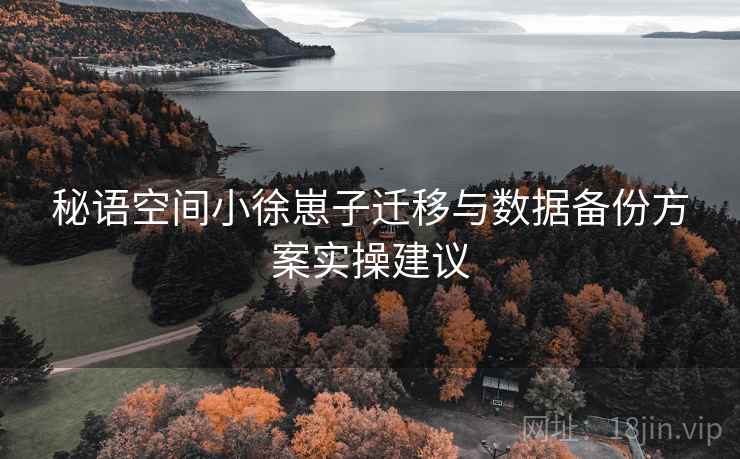秘语空间小徐崽子迁移与数据备份方案实操建议