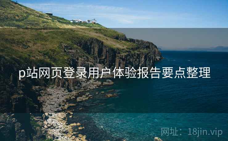 p站网页登录用户体验报告要点整理