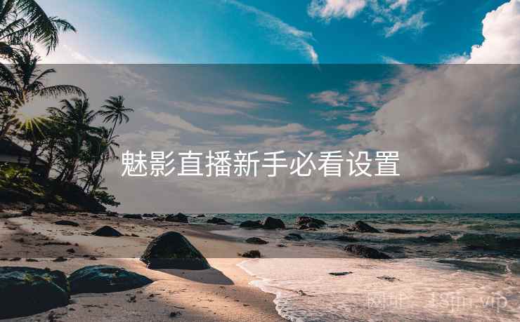 魅影直播新手必看设置