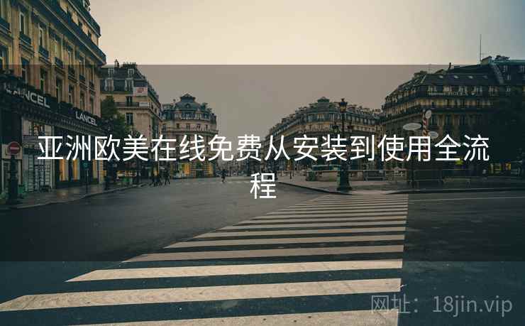 亚洲欧美在线免费从安装到使用全流程