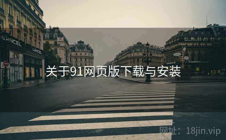 关于91网页版下载与安装