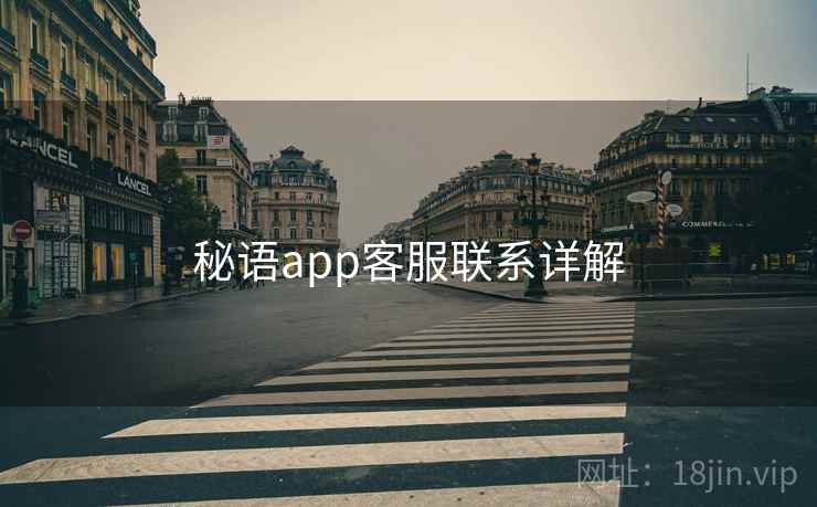 秘语app客服联系详解
